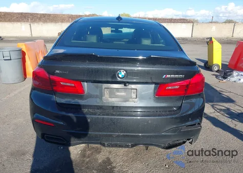 2018 BMW M550I xDrive from USA, damaged, VIN WBAJB9C50JB035182